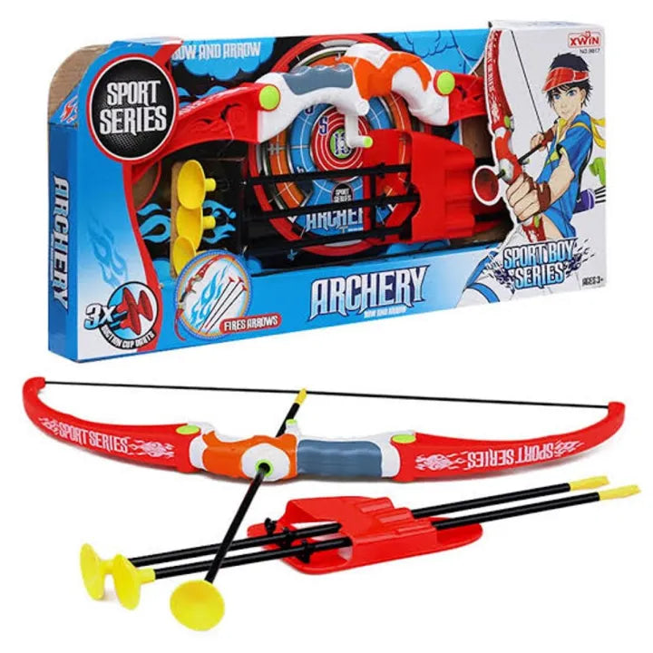 🏹 Archery Set for Kids 🎯 Safe Bow & Arrow Toy with Target