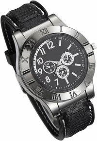 🔥⌚ Military USB Lighter Watch for Men – Windproof, Rechargeable & Stylish Gift 🎁