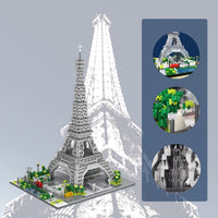 🗼 Jianhui Paris Tower Block Set – Kids Building Architecture Toy 🧩✨