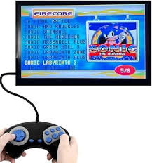 🎮 SEGA Genesis Retro Play Console – 12 Classic Games Plug & Play