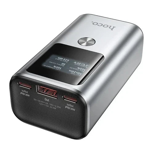Hoco Q17A LED Power Bank 🔋 – 30W PD Fast Charging | 22.5W QC3.0 | Compact & Stylish Design ⚡