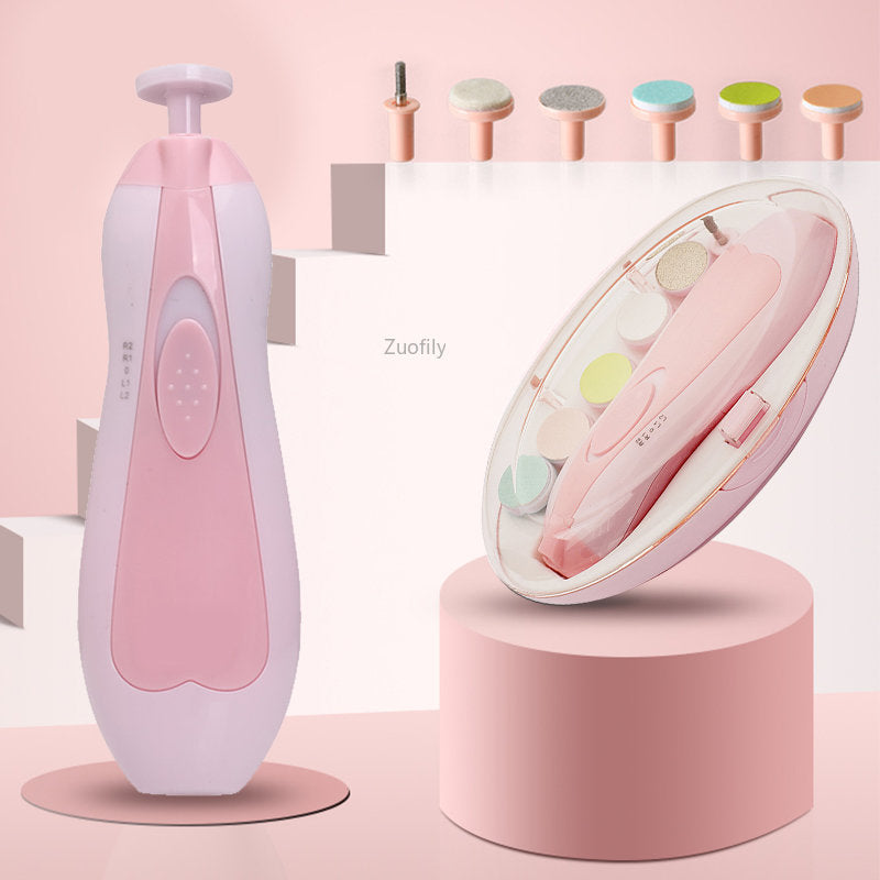 👶 Baby Electric Nail Trimmer Set ✨ | Safe & Gentle Nail Care for Infants & Toddlers 💅